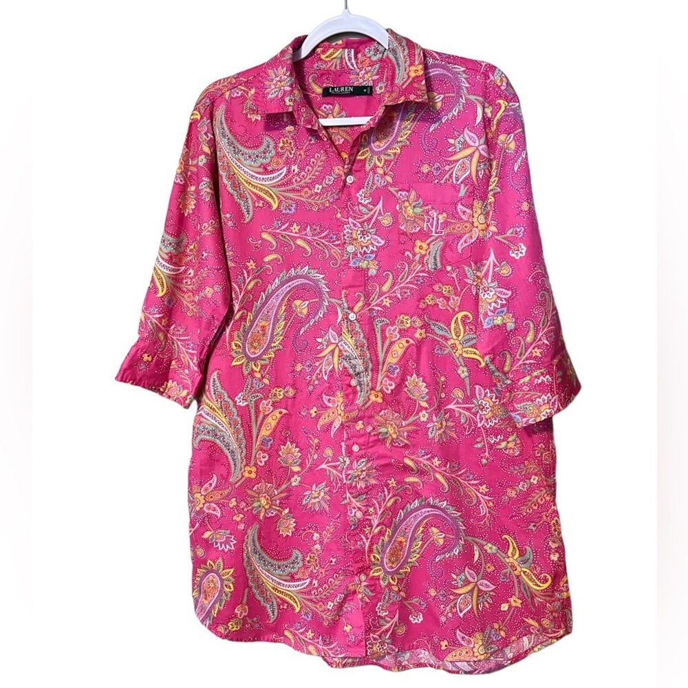 Lauren Ralph Lauren Paisley Nightshirt